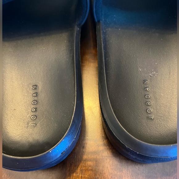 Women’s Black Nola Slides - Picture 2 of 4